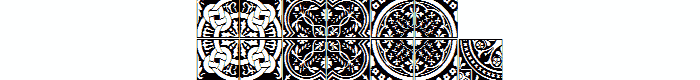 Medieval Tiles I font